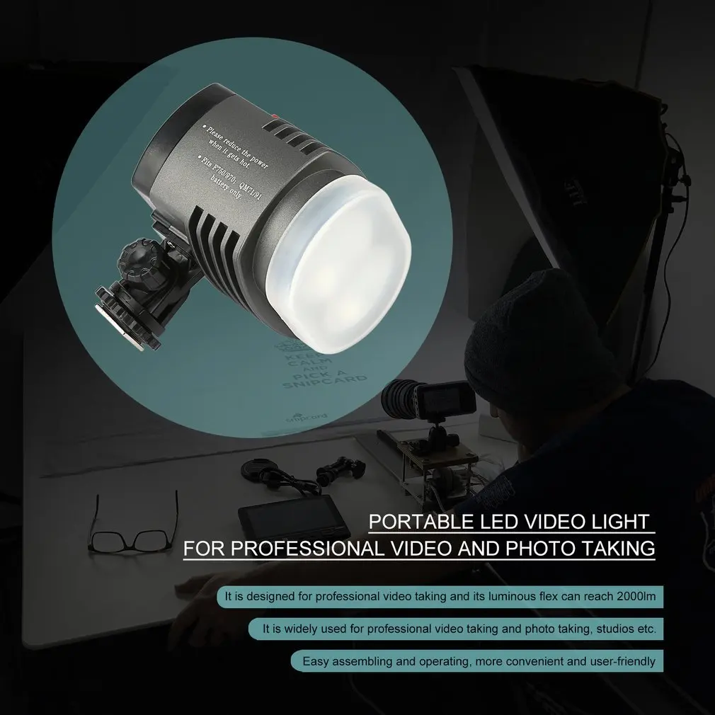 ZIFON ZF-2000 Portable LED Video Light for Professional and Photo Taking Digital Super Brightness | Электроника