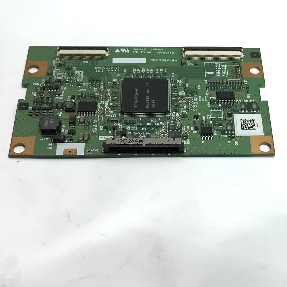 Карта TCON 19100110 MDK 336V-0 N для телевизора. Оригинальное оборудование T CON Board LCD Logic. Дисплей прошел тестирование на T-con Boards.