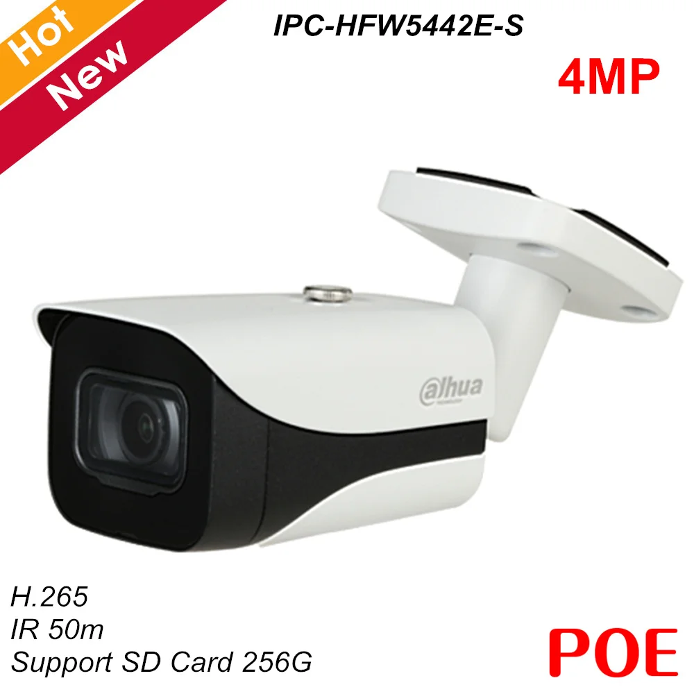IP камера Dahua Hot Pro AI Onvif 4 МП Poe H.265 H.264 IR 50m WDR дневное/ночное видение