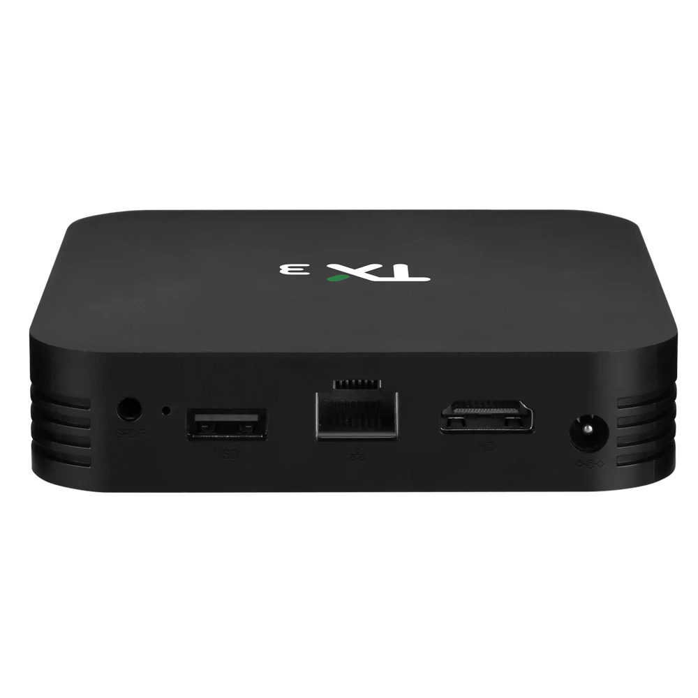Tanix TX3 TV BOX Amlogic S905X3 Android 9 0 2 4 г/Wi Fi 5 ГГц двухъядерный процессор Wi BT коробки