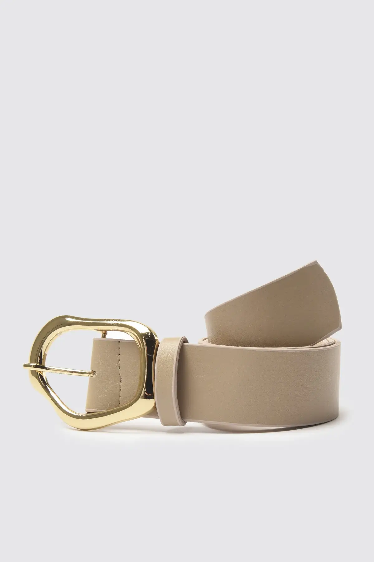 

Trendyol Metal Buckled Leather Look Belt TWOSS21KE0059