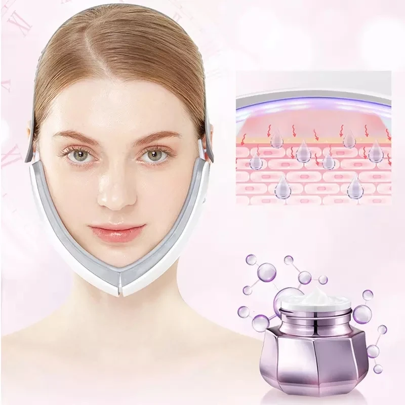Массажер подтяжка для лица BTgirl V образный подтяжки снижение подбородка