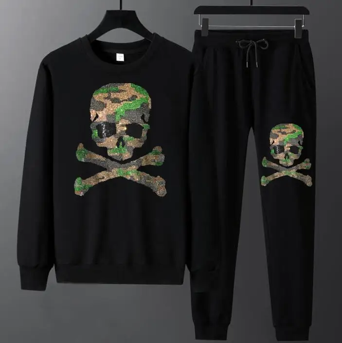 

Костюм спортивный мужской зимний из 2 предметов, с длинным рукавом