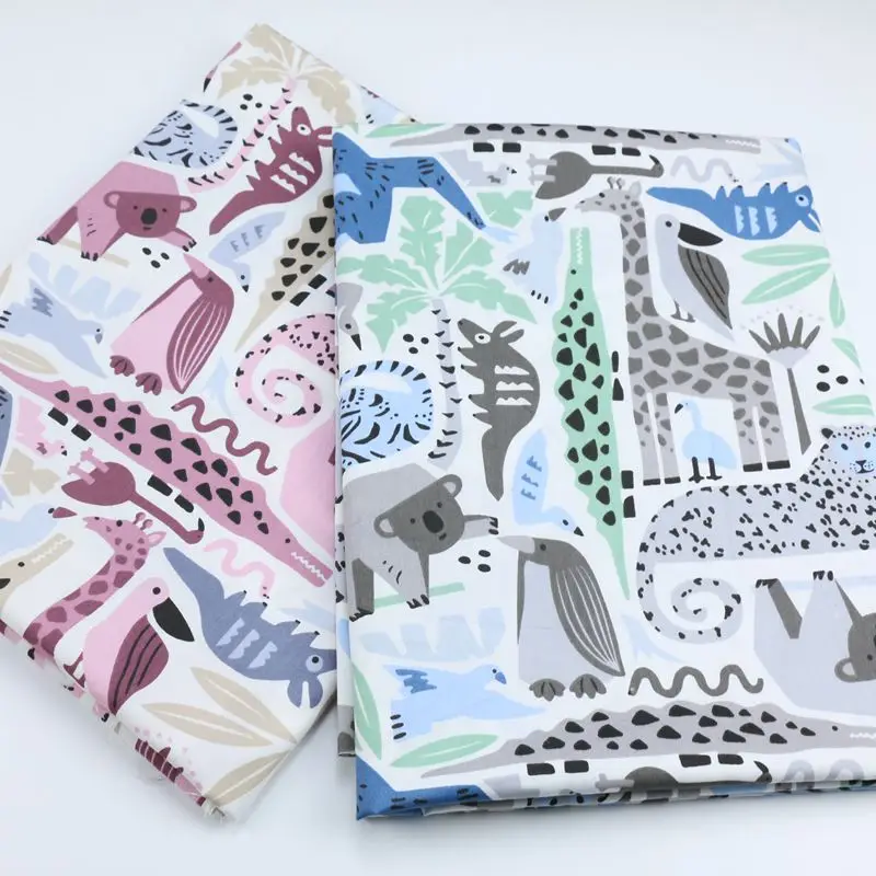 100% хлопок красная полоса серия печатная ткань для квилтинга детей Лоскутная