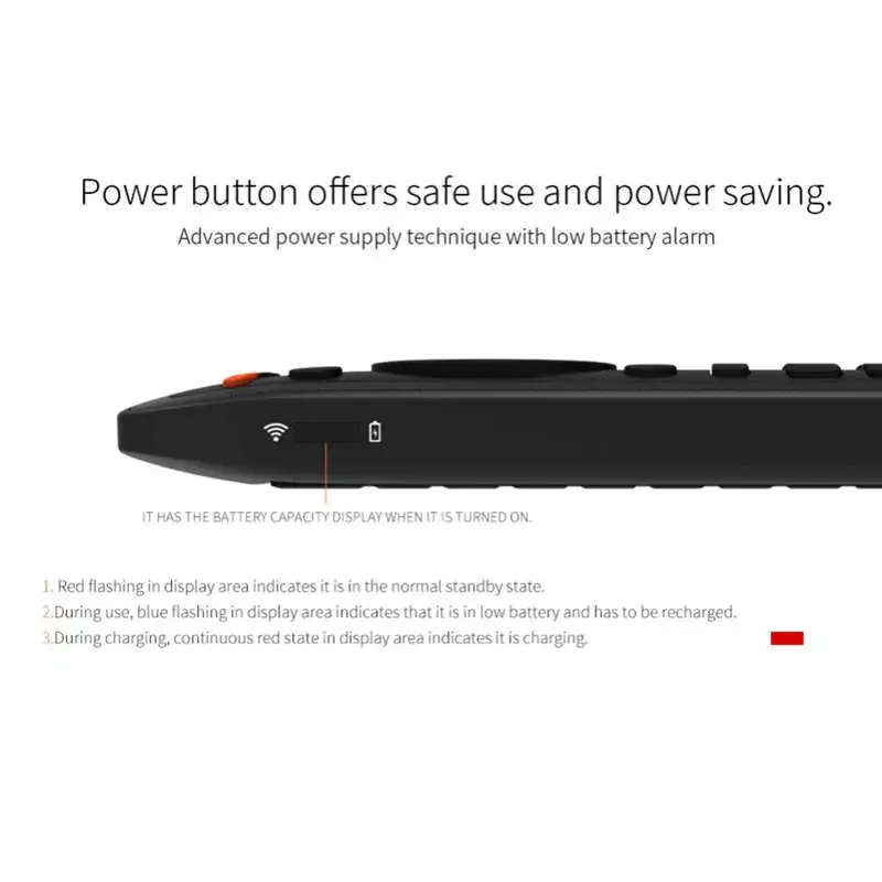 Viboton 2 4G Fly Air Mouse Raspberry Pi 3 Беспроводная клавиатура Пульт дистанционного управления