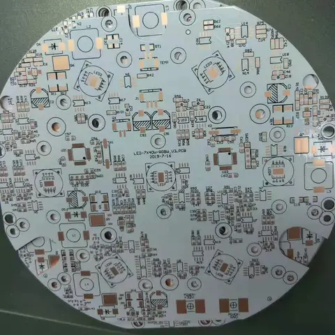 Алюминиевая печатная плата с LED подсветкой