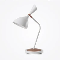 modern blackwhite led room desk lamp free shipping for dimmerable table lamp bedroom night lamp