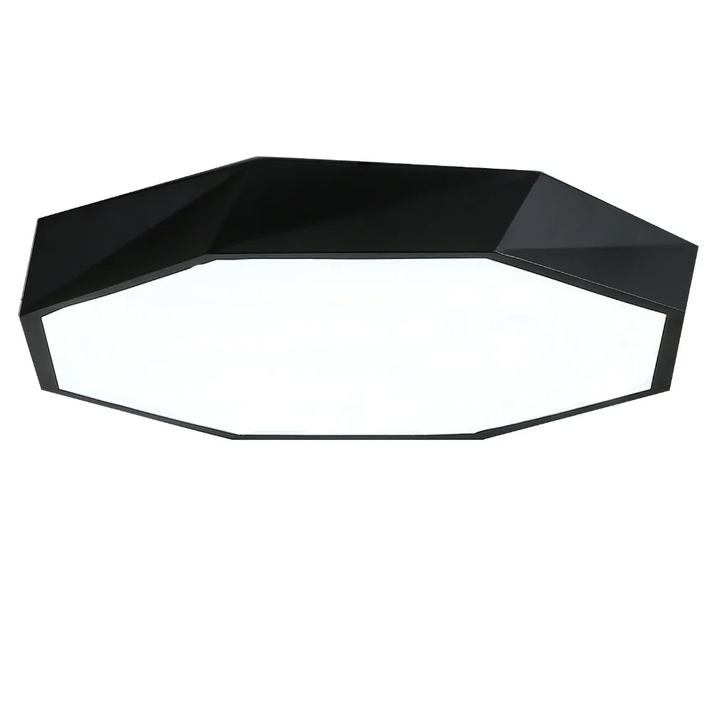 

LED Ceiling Lights 8W 12-Inch Flush Mount Lighting Fixture Creative Geometric Shaped 6500K Cool White Led Ceiling Lamp