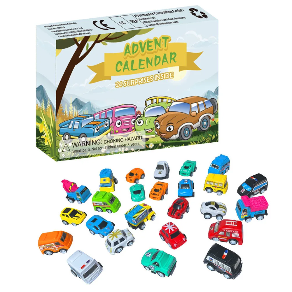 

Blind Box Christmas Gift Pull Back Car Christmas 24 Numbers Advent Day Christmas Countdown For Xmas New Year Naviidad Kids Gift