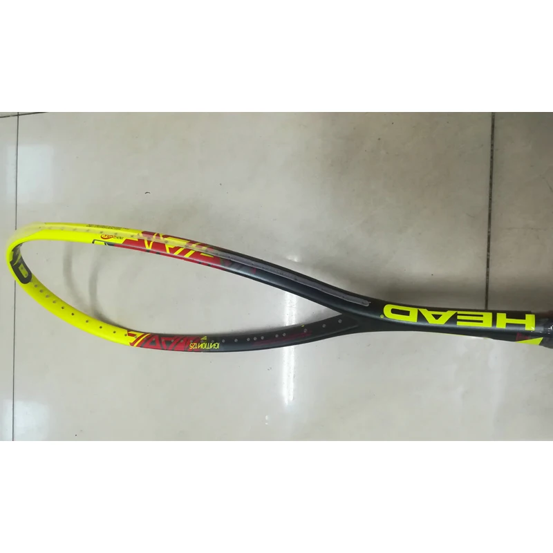 Углеродная головка ракетки для сквоша с нить сумка скоростная Спортивная