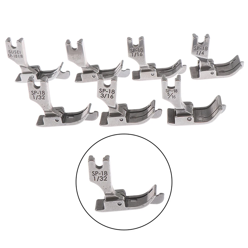 High Quality 1PC Metal Presser Foot SP-18 Industrial Sewing Machine Flat Car Moving Edge Single Needle | Дом и сад