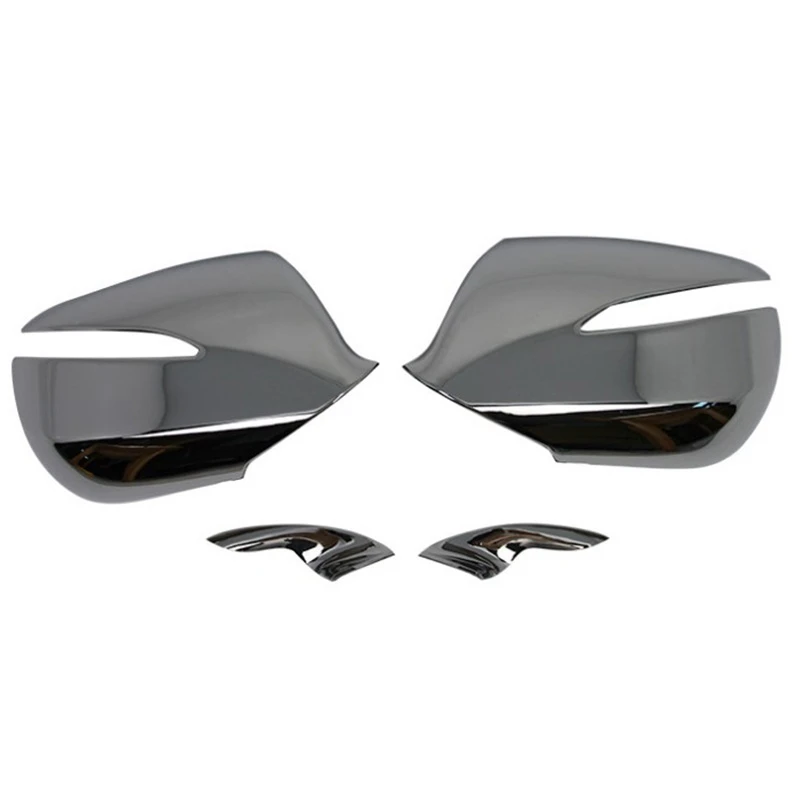 4 шт. ABS хромированное зеркало заднего вида Накладка/зеркало украшение для 2013 -2017