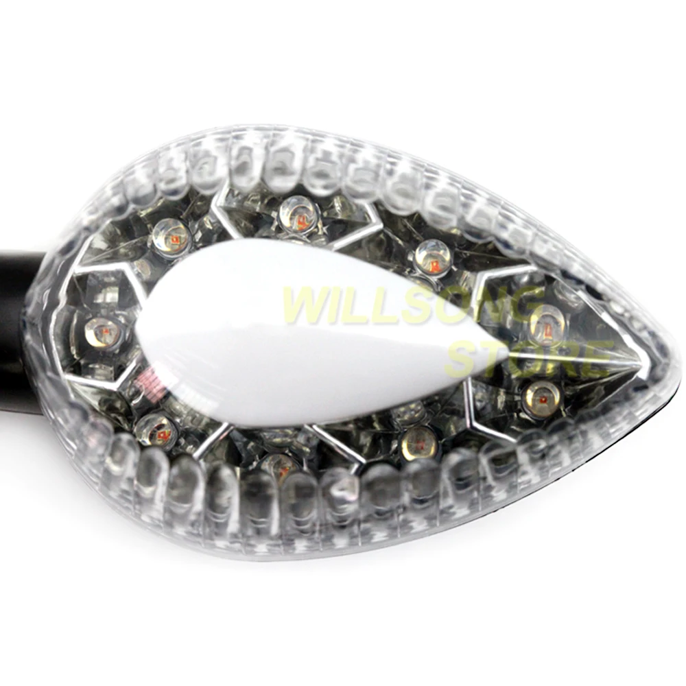 

LED Turn Signal Lights Lamp Blinker Indicator For YAMAHA YZF R1/R3/R6/R25 XSR900 TDM900 VMAX 1700 Motorcycle Lightings Parts