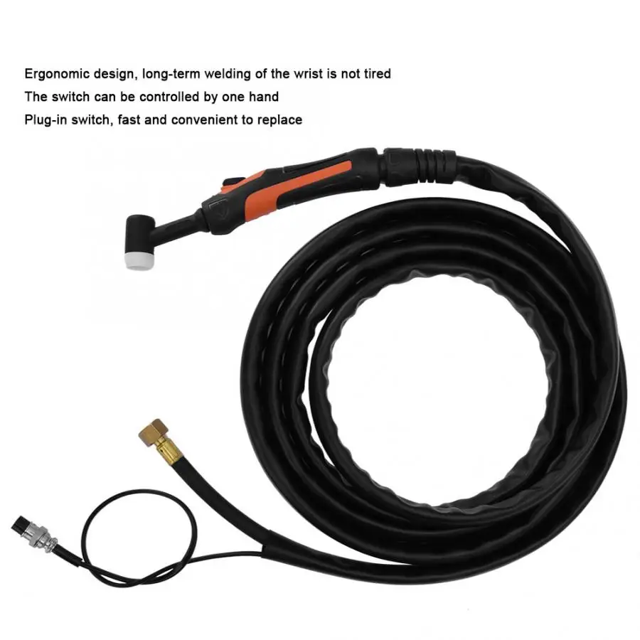 TIG17 Arc Welding Torch Set Tig Air Cooled Welder Complete 4M TIG Machine 140A | Инструменты