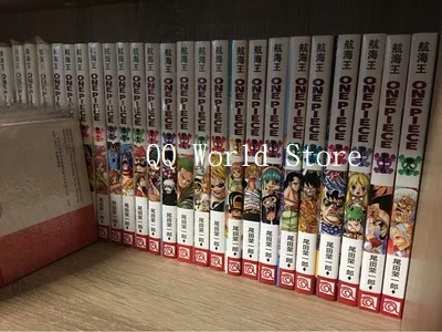 10 книг один кусок Vol.1-82 полный набор книга для избранных японских подростков взрослых манга комиксов упрощенный китайская версия