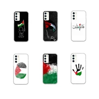palestine flag phone case clear for xiaomi mi 11 samsung a 51 50 71 70 note s 21 20 10 i oneplus 9 8t 7 pro lite plus ultra