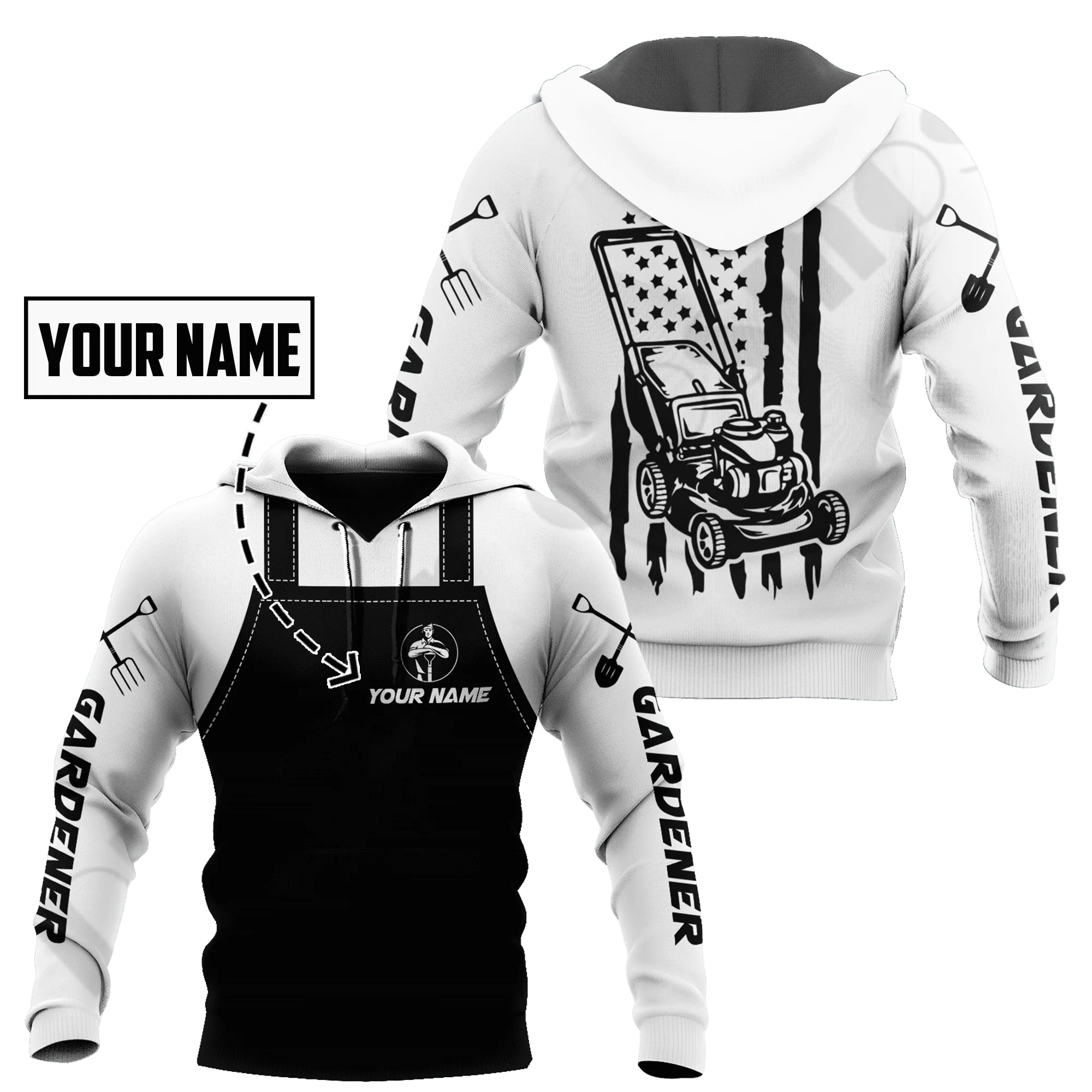 

PLstarCosmos 3DPrinted Newest Custom Name Landscape Gardener Unique Unisex Hrajuku Streetwear Casual Hoodies/Zip/Sweatshirt B-4