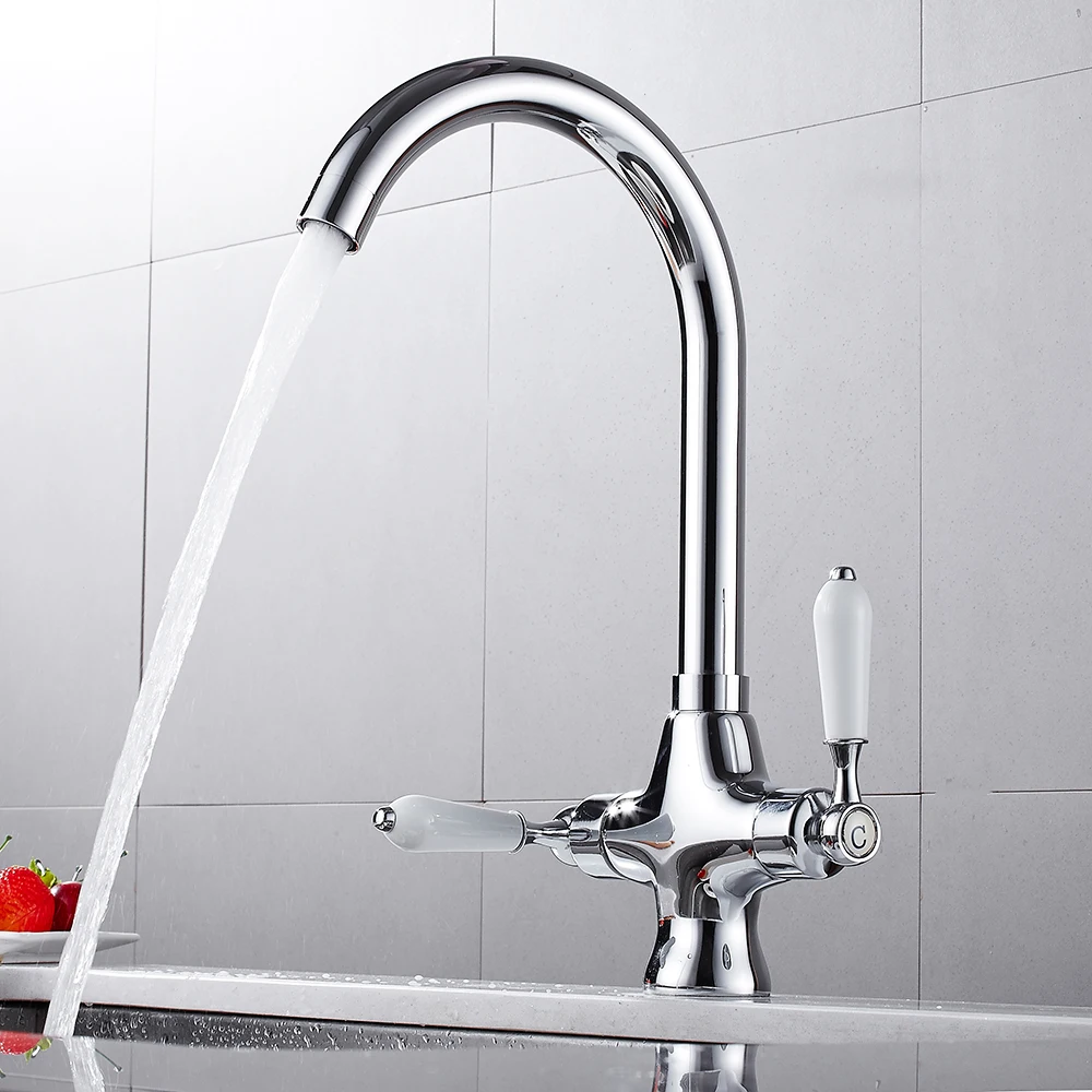 EVERSO кухонные краны смеситель для раковины кухонной холодной и горячей воды