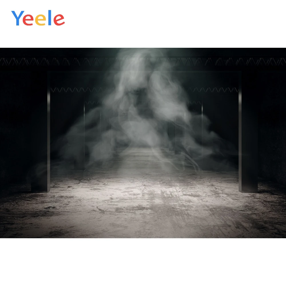 Yeele гранж гараж дымчатый черный Портрет сцена ребенок дети фотография фоны для