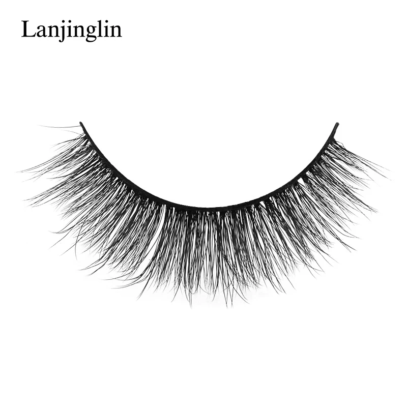 LANJINGLIN 10 коробок/лот норковые ресницы натуральные длинные накладные ресницы ручная работа Мягкие 3d норковые ресницы макияж Искусственные ресницы G803