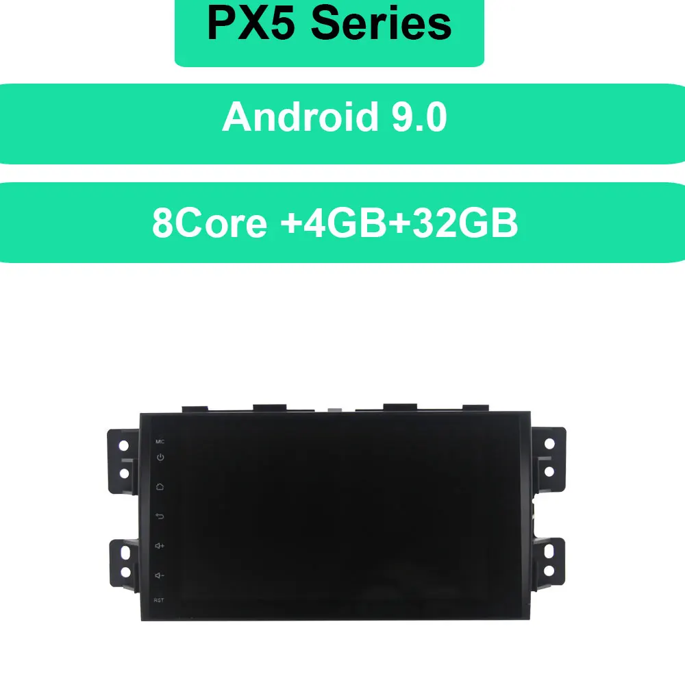 Zetech PX6 сенсорный экран Android 9,0 2 din Автомобильный Радио DVD gps для Kia Borrego/Mohave 2008-2012 Автомобильный мультимедийный для Kia Mohave - Цвет: ROM32GB