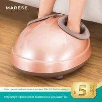 marese electric foot massager air compression infrared heating therapy kneading rolling shiatsu health care machine