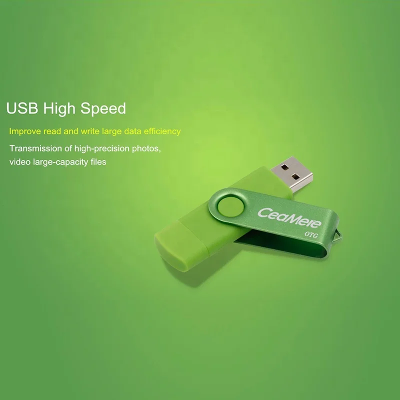 

Ceamere CMC5 XC OTG USB Flash Drive 128GB 64GB 32GB 16GB 8GB 4GB 2GB Pen Drive Smartphone Pendrive OTG 2.0 USB Flash Drive