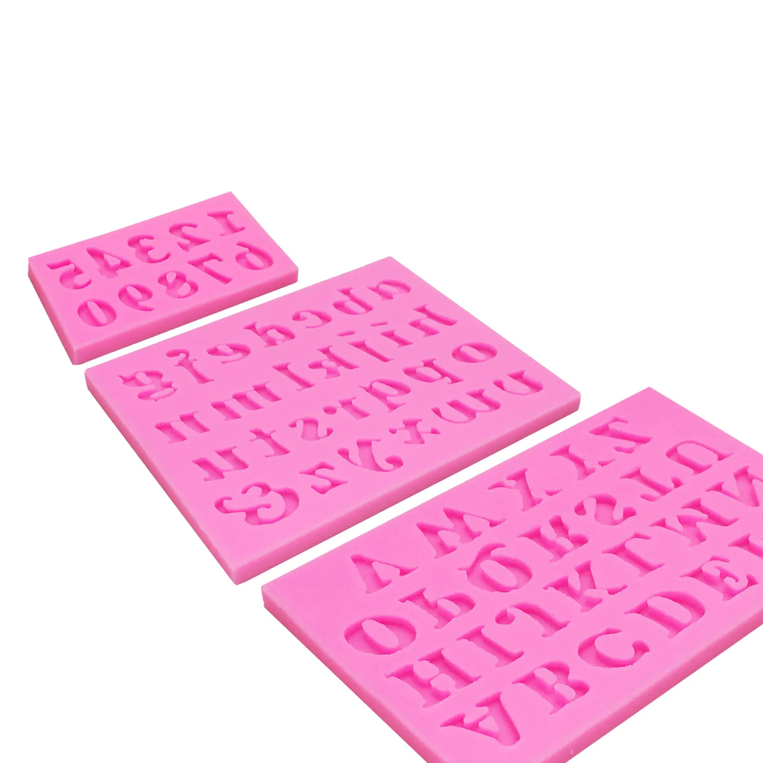 

M0179 Sugarcraft Letter/Number silicone mold fondant mold cake decorating tools chocolate mold Kitchen baking mould