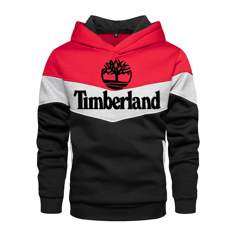 

Brand Hoodie print stitching high quality spring and autumn Sweatshirt men's hip hop hooded street style Hoodie me