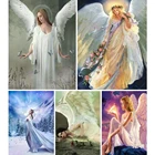 5D алмазная живопись сделай сам, ангельские женщины, крылья, эльф, Ститч, комплекты, квадратная вышивка, мозаика, искусство, картина, Настенный декор