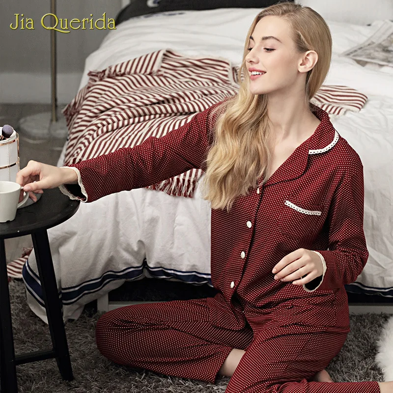 Осенний кардиган с длинными рукавами 100% хлопок в горошек кружевной отделкой