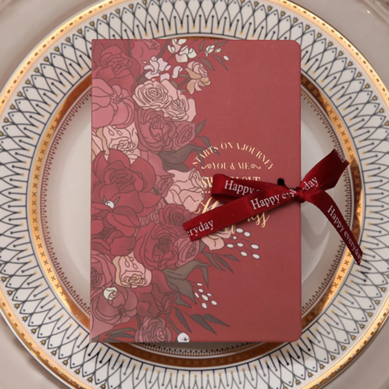 

25Pcs Creative Simple Book Shape Gift box Creative Kraft Paper DIY gift Candy box kawaii Party Supplies Decor Box With Ribbon