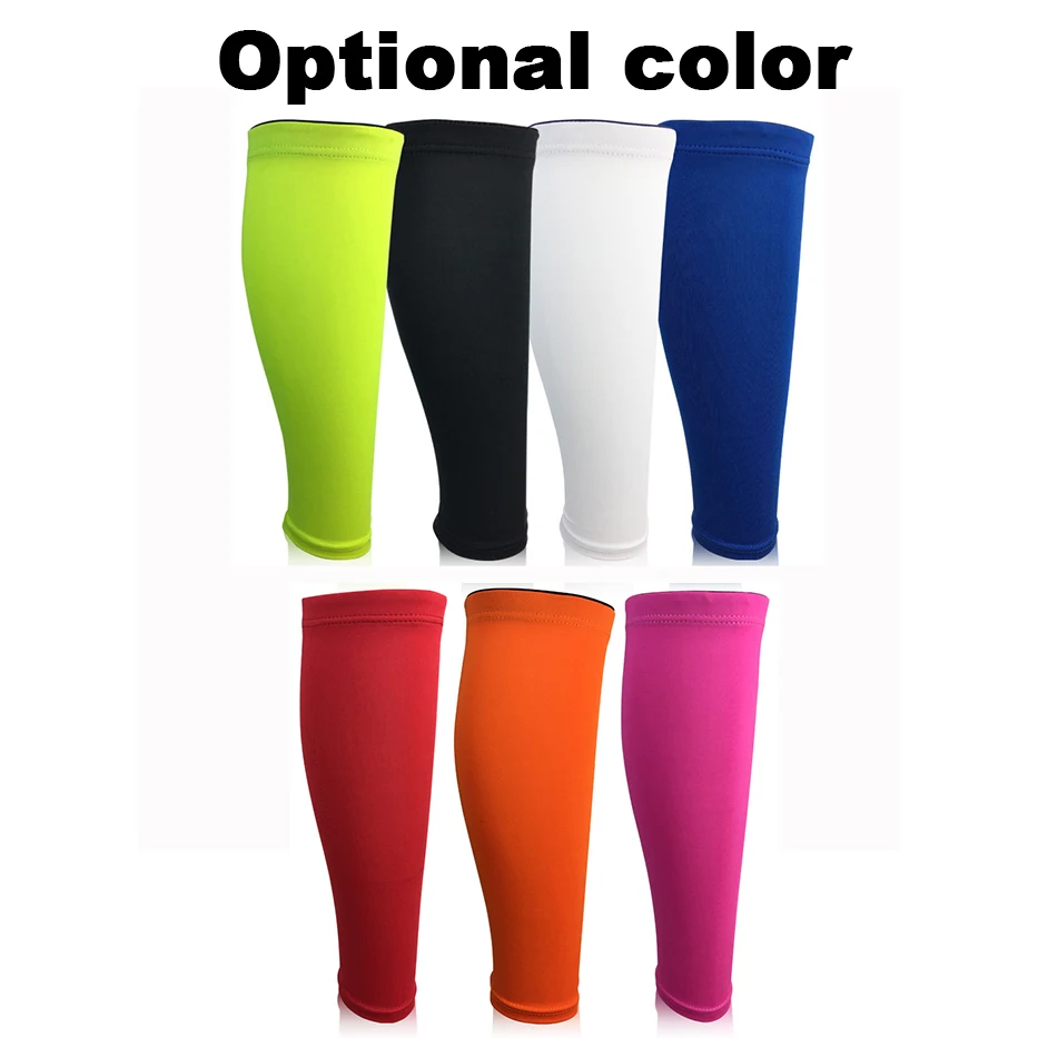 Однотонные быстросохнущие спортивные гетры для поддержки голени компрессионные