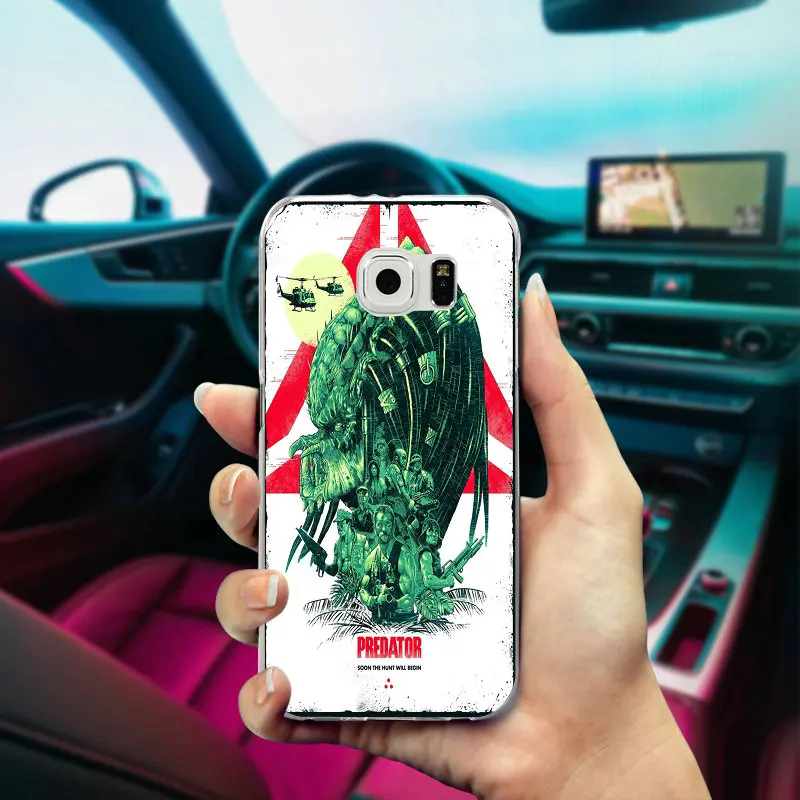 Silicone Soft TPU Phone Cases Cover for Samsung Galaxy Note 2 3 4 5 8 S3 S4 S5 Mini S6 S7 S8 S9 Edge Plus The Predator Poster | Мобильные