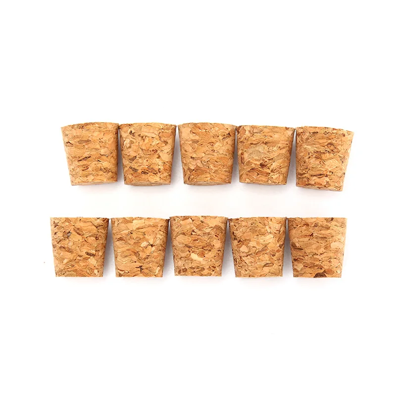 Коническая пробка для вина пробки из натурального дерева герметичная крышка