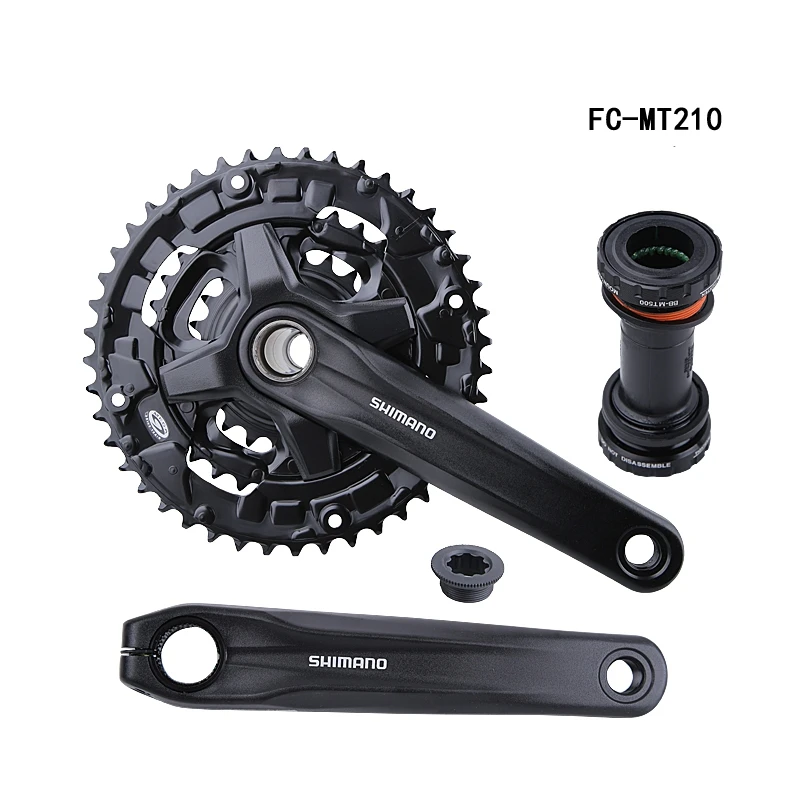 Shimano FC-MT210 горный велосипед 2 шт. кривошипная система 3x9-speed Chainwheel 40/44T BB-MT500 Iamok
