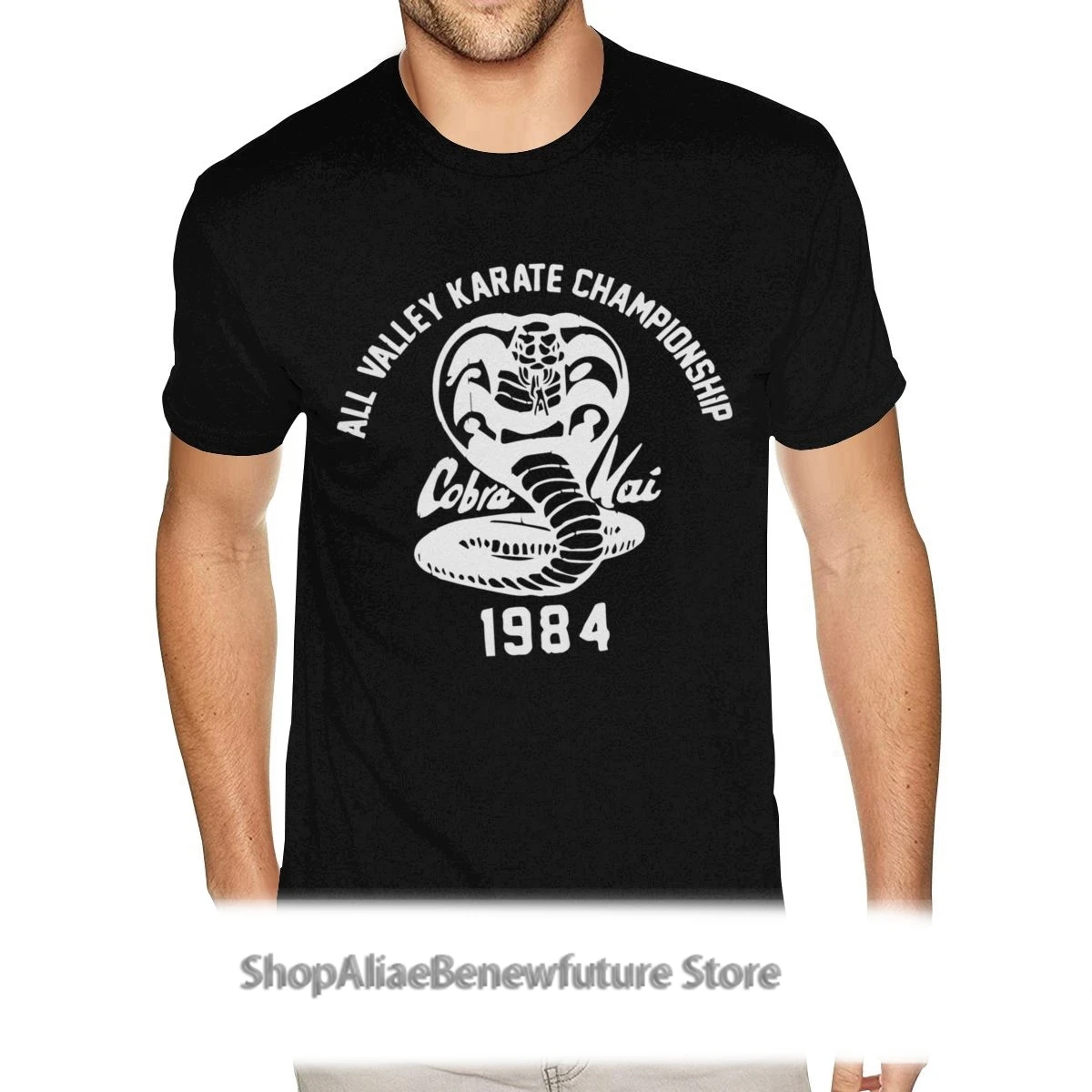 

Cobra Kai 1984 Cotton 3XL Boy Formal Design Tee Shirts