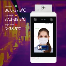 Body Temperature measurement Dynamic Face Facial Recognition WIFI TCP/IP Non Contact Time Attendance and Access Control System