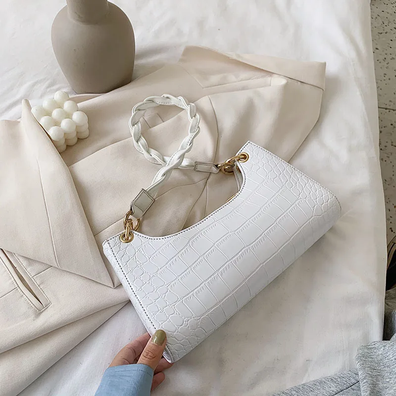 Новинка 2020 модные сумки с рисунком аллигатора для женщин сумка на плечо Женская