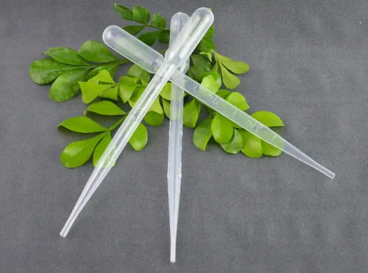

3ML Disposable Plastic Eye Dropper Transfer Graduated Pipettes Office Lab Experiment Supplies Ant Nest Add Water Dropper Tubes