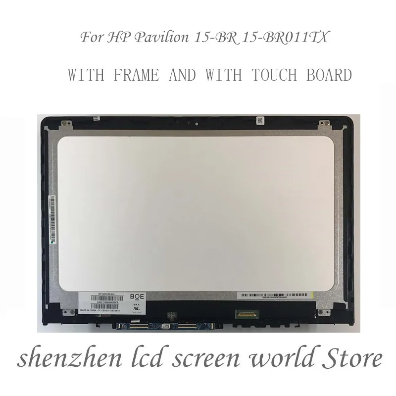 ЖК дисплей с сенсорным экраном и дигитайзером в сборе для HP Pavilion X360 15 br009ng br077cl br101ng