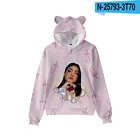 Популярные толстовки с капюшоном Charli DAmelio, детские толстовки с кошачьими ушками, Детские весенне-осенние пальто Charli Damelio Merch