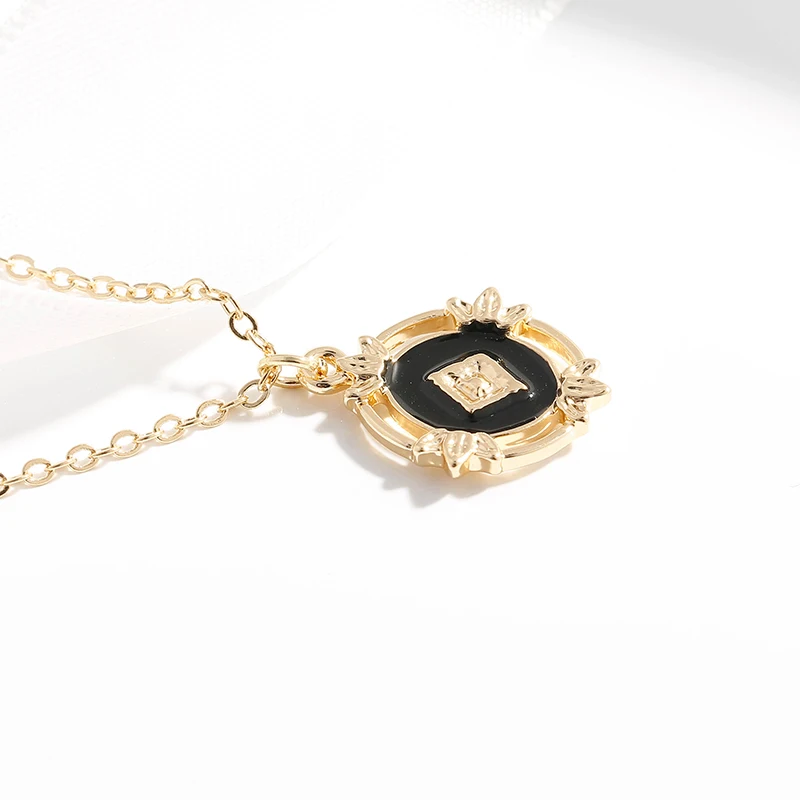 YMYW модное винтажное Очаровательное ожерелье из цинкового сплава в стиле барокко