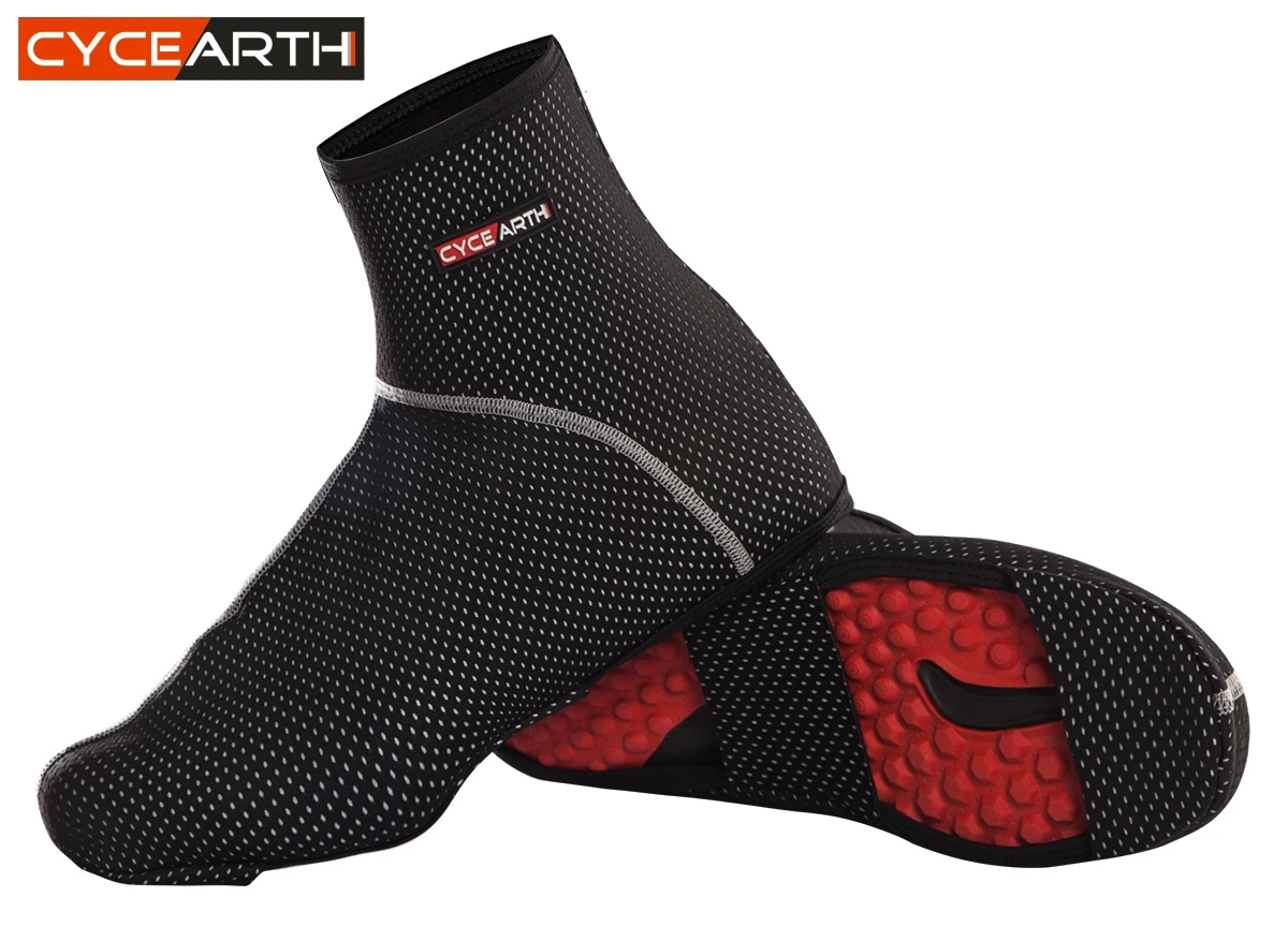 

CYCEARTH 2018 Professional Bike Shoes Cover MTB Cycling Overshoes Waterproof Windrproof Anti-Wear Warm Soft Bicycle