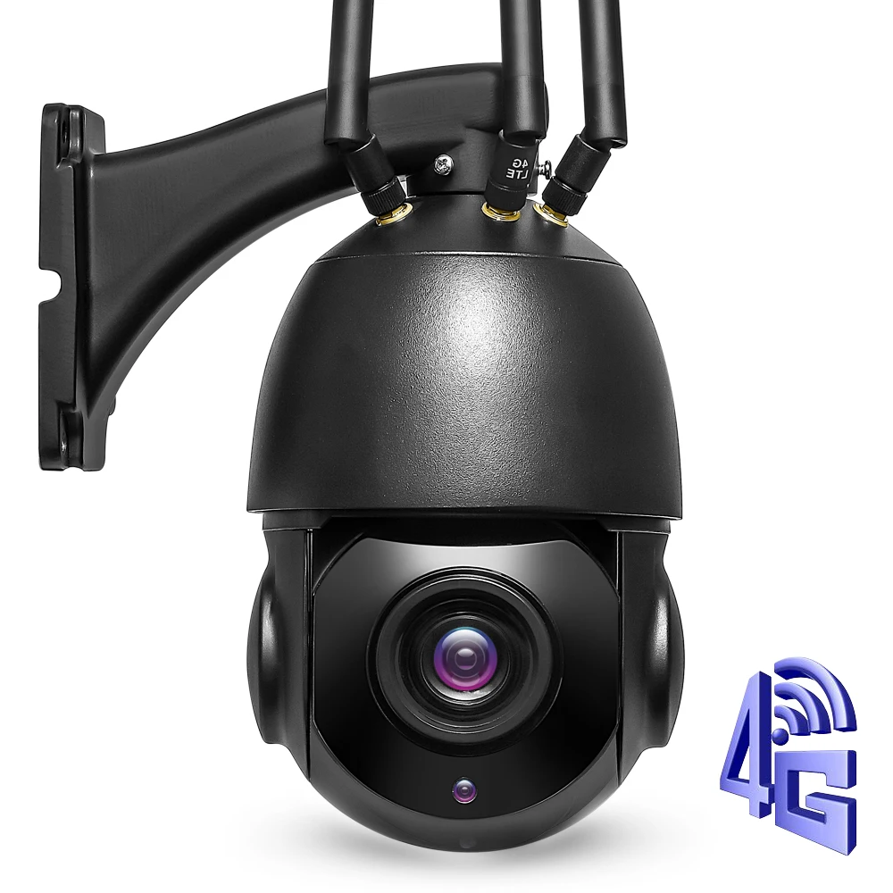 Беспроводная уличная камера видеонаблюдения 3G 4G SIM-карта 1080P HD 30X с оптическим