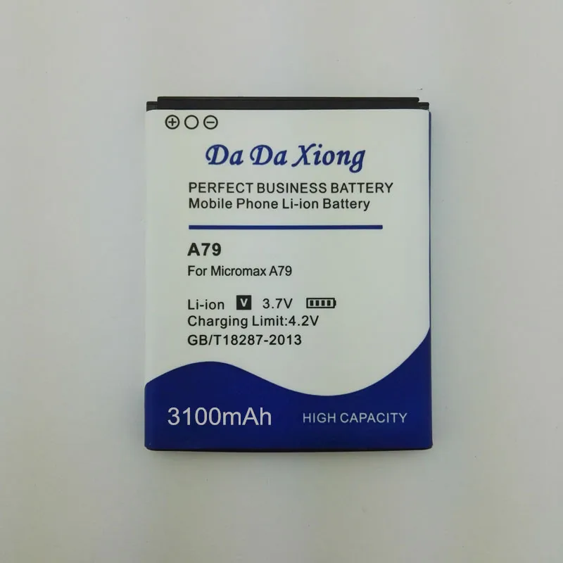 Аккумулятор 3100 мАч A79 Для Micromax A79|battery for|battery for micromax1800mah battery |
