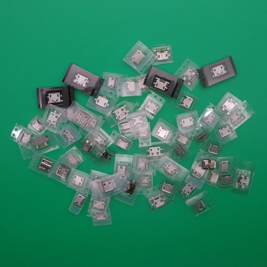 64 модели 640 шт. micro usb разъем порт 5 контактов мини для Samsung HTC Lenovo ZTE...mobi le телефон