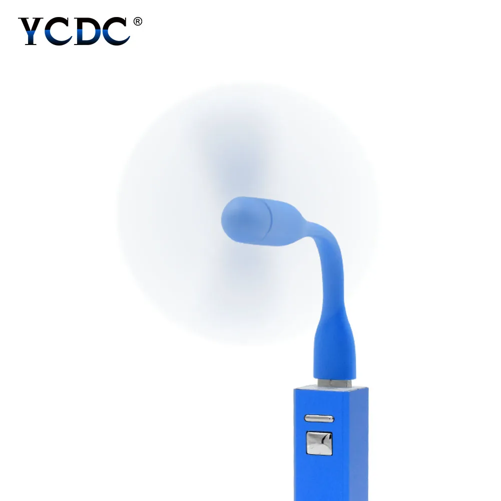 Портативный 6 цветов мини охлаждающий USB вентилятор Micro 2 0 вентиляторы гибкий