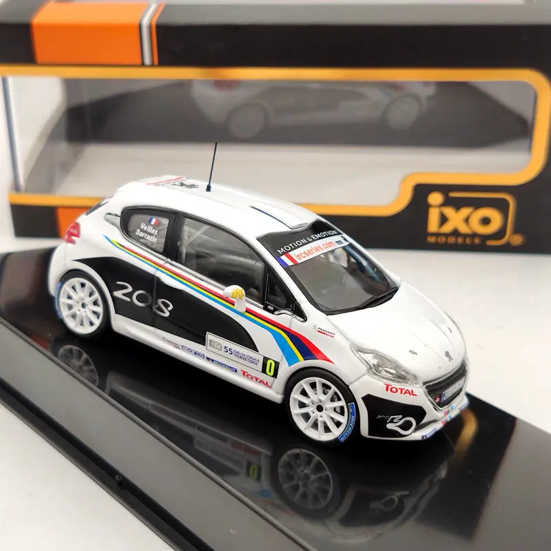 1:43 IXO для P ~ 208 R2 #0 Tour De Corse 2012 RAM559 литые игрушки Ограниченная Коллекция автомобилей