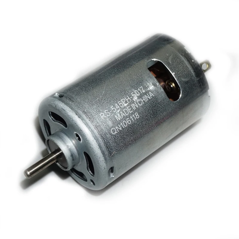 DIY Power Motor 545 High Speed 5V-12V 8700 Rpm-24000 Rpm with Copper Brush for Car Ship Models Shaft Diameter 3.17mm XD | Обустройство